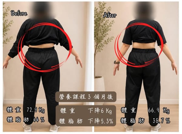 過了奇幻的三個月！多囊調理，三個月減近 7 公斤